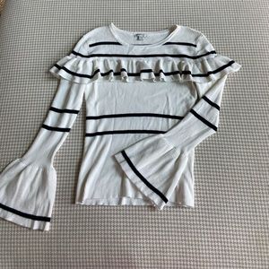 Habitual bell sleeve sweater